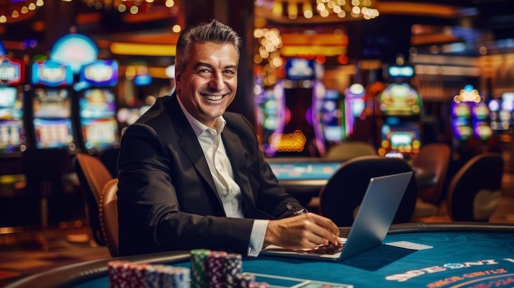 Antarmuka Free Bet Blackjack di aplikasi mobile 20 toto dengan dealer live
